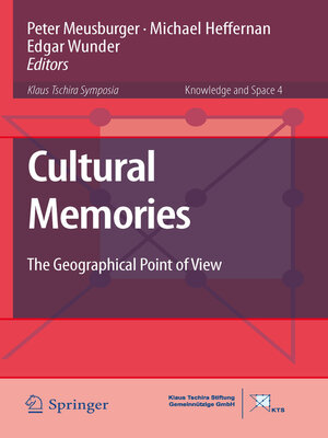 cover image of Cultural Memories